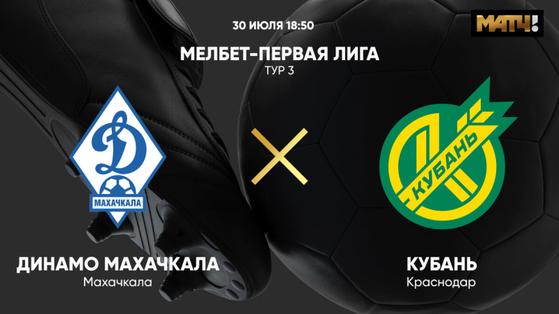 Динамо Махачкала &mdash; Кубань